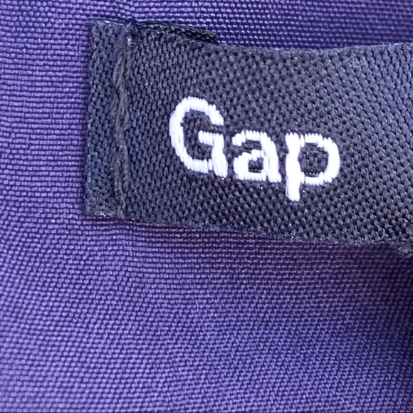 Gap Women's Purple Flowy Ruffle Midi Dress | L - Picture 2 of 9